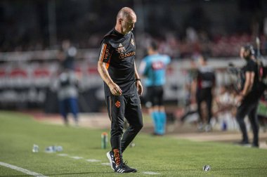 Brezilya Futbol Şampiyonası Sao Paulo 'ya karşı Internacional. 7 Mayıs 2023, Sao Paulo, Brezilya: Sao Paulo ve Internacional arasındaki futbol maçı, 2023 Brezilya Futbol Şampiyonası 'nın dördüncü turu için geçerlidir.