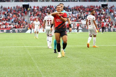 (Brezilya Futbol Şampiyonası: Athletico PR Flamengo 'ya karşı. 7 Mayıs 2023, Curitiba, Parana, Brezilya: Athletico PR ve Flamengo arasındaki futbol maçı 2023 Brezilya Futbol Şampiyonası 'nın dördüncü turu için geçerli, Pazar günü Arena da Baixada' da