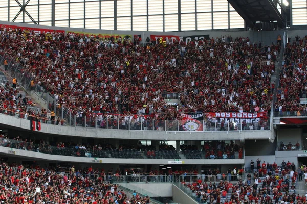 Spo Mistrzostwa Brazylii Piłce Nożnej Athletico Flamengo Maja 2023 Curitiba — Zdjęcie stockowe