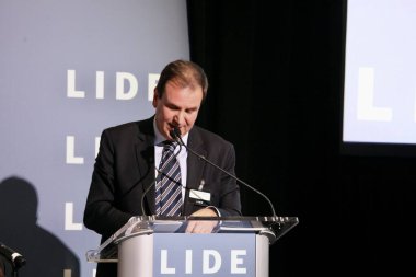 (YENİ) LIDE BRAZİL YARDIM New York 'ta. 09 Mayıs 2023, New York, Brezilya: Brezilya Milletvekilleri Meclisi Başkanı Arthur Lira, senatörler, valiler, federal vekiller ve 2 kişiden oluşan bir heyetle Brezilya için fırsatları tartışıyor.