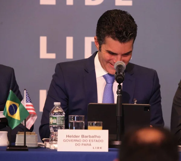 Lide Brazil Investiment Forum 2023 Brazílie Prezident Brazilské Poslanecké Sněmovny — Stock fotografie