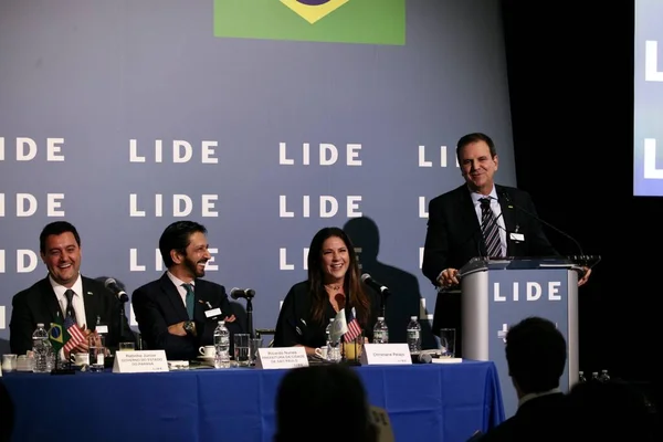 Lide Brazil Investment Forum 2009 Mei 2023 Brasil Presiden Kamar — Stok Foto