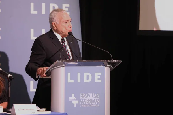 Nowość Lide Brazil Investment Forum Nowym Jorku Maja 2023 Nowy — Zdjęcie stockowe