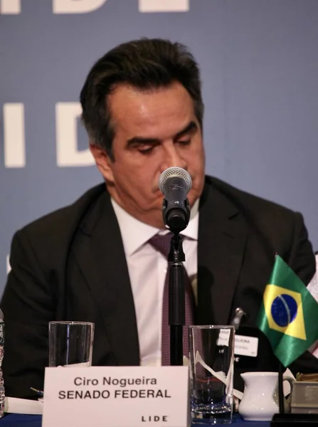 Nové Lide Brazil Investiment Forum New Yorku 2023 New York — Stock fotografie