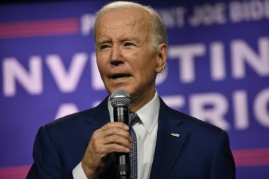 (ABD Başkanı Joe Biden, New York, Valhalla 'daki Westchester Halk Koleji' nde yaptığı bir konuşmada borcun temerrüde düşme olasılığı üzerine açıklama yaptı. 10 Mayıs 2023. 