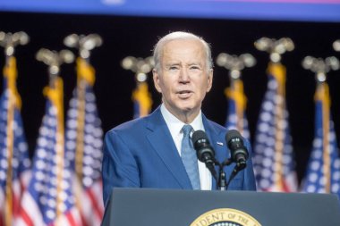 Başkan Biden Borç Tavanı 'na tazminat gönderiyor. 10 Mayıs 2023, Valhalla, New York, ABD: ABD Başkanı Joe Biden, 10 Mayıs 2023 tarihinde Valhalla, New York, ABD 'de SUNY Westchester Community College' da düzenlenen bir etkinlikte borç sınırı hakkında konuştu.. 