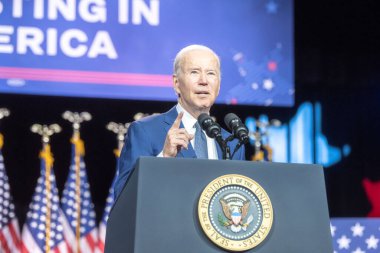 Başkan Biden Borç Tavanı 'na tazminat gönderiyor. 10 Mayıs 2023, Valhalla, New York, ABD: ABD Başkanı Joe Biden, 10 Mayıs 2023 tarihinde Valhalla, New York, ABD 'de SUNY Westchester Community College' da düzenlenen bir etkinlikte borç sınırı hakkında konuştu.. 