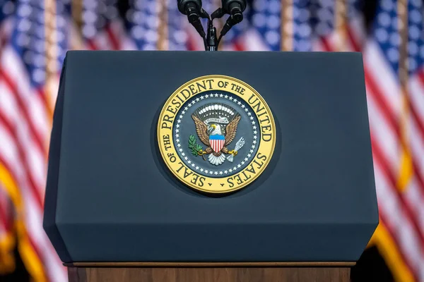 Prezident Biden Přináší Poznámky Dluhovému Stropu Května 2023 Valhalla New — Stock fotografie