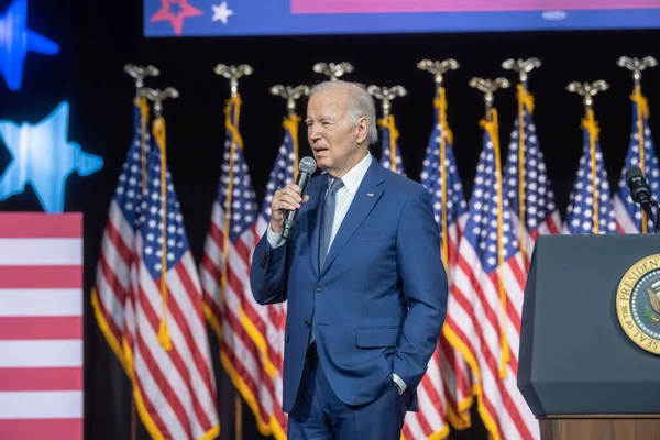 Presidente Biden Pronuncia Osservazioni Sul Soffitto Del Debito Maggio 2023 — Foto Stock