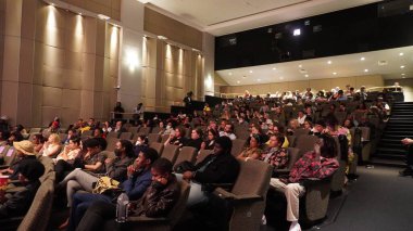 30. New York Afrika Film Festivali. 10 Mayıs 2023, New York, ABD: 1993 yılında Afrikalılar hakkındaki yaygın anlatılara meydan okumak ve Afrikalıların kendi adlarına konuşmalarına izin vermek için kurulan New York Afrika Film Festivali New York 'ta toplandı.