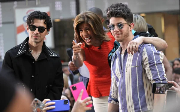 Jonas Brothers Vystupovat Živě Today Show Května 2023 New York — Stock fotografie