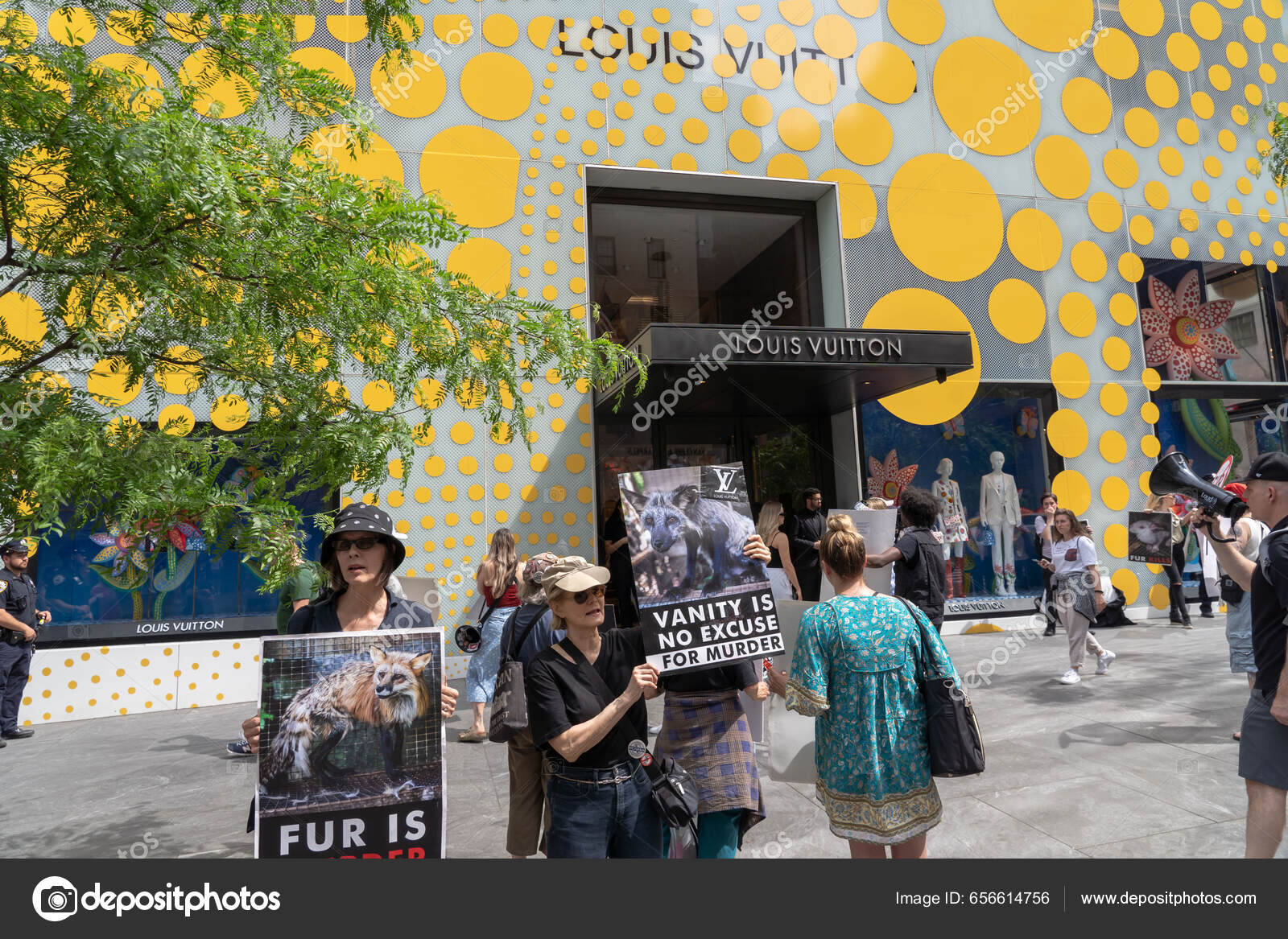 New Fur Protest May 2023 New York New York Usa – Stock Editorial