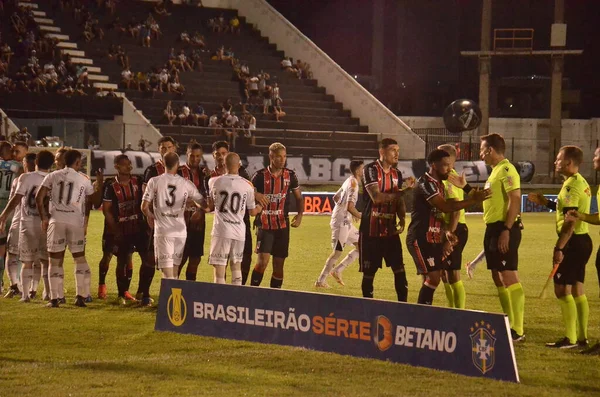 Matchning Brasilianska Serie Mästerskapet Mellan Abc Mot Botafogo Maj 2023 — Stockfoto