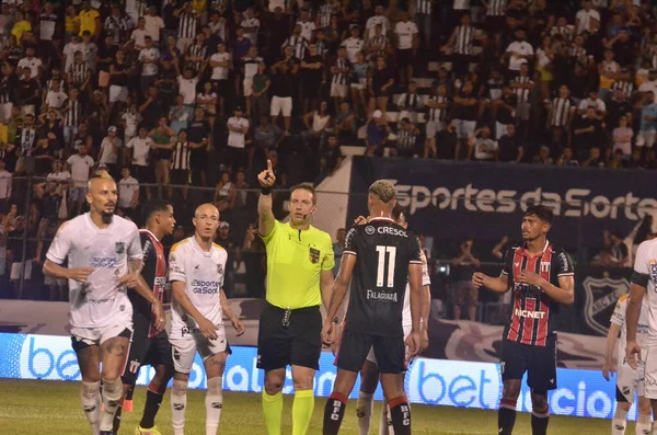 Partido Del Campeonato Brasileño Serie Entre Abc Contra Botafogo Mayo — Foto de Stock