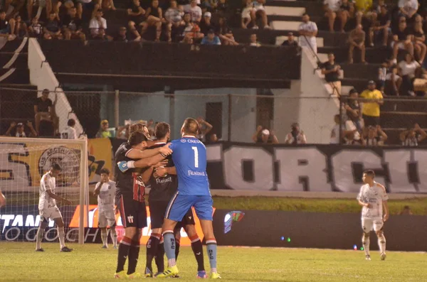 Partido Del Campeonato Brasileño Serie Entre Abc Contra Botafogo Mayo —  Fotos de Stock