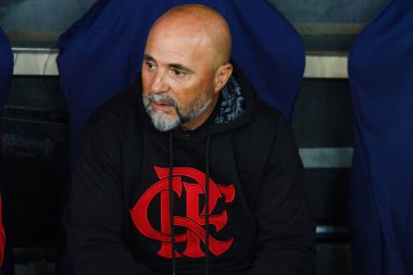 Brezilya Kupası: Fluminense, Flamengo 'ya karşı. 16 Mayıs 2023, Rio de Janeiro, Brezilya: Fluminense ve Flamengo arasındaki futbol maçı, Mario Filho Stadyumu 'nda (Maracana) düzenlenen 2023 Brezilya Kupası' nın 16.)