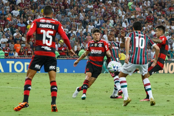 Brazílie Pohár Fluminense Flamengo Května 2023 Rio Janeiro Brazílie Fotbalový — Stock fotografie