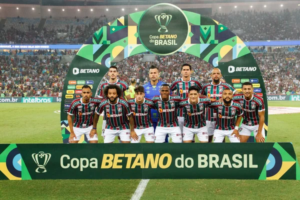 Copa Brasil Fluminense Flamengo Maio 2023 Rio Janeiro Brasil Partida — Fotografia de Stock