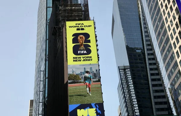 Copa Mundial Fifa 2026 Nueva York Nueva Jersey Lanzamiento Evento — Foto de Stock