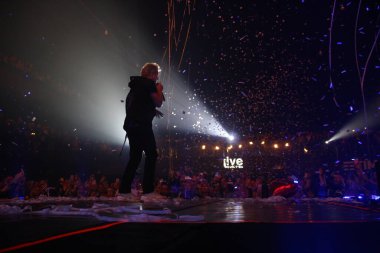 Jota Quest Jota25 De Volta ao Novo. 19 Mayıs 2023, Curitiba, Parana, Brezilya: Sao Paulo, Salvador ve Rio de Janeiro 'da tüm biletler tükendikten sonra, Jota Quest konser vermektedir.