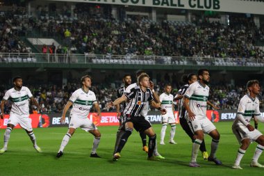 Brezilya Futbol Şampiyonası: Coritiba, Atletico MG 'ye karşı. 20 Mayıs 2023, Curitiba, Parana, Brezilya: Coritiba ve Atletico MG arasındaki futbol maçı, Estadio Couto Pereira' da düzenlenen 2023 Brezilya Futbol Şampiyonası 'nın 7. turu için geçerli. 