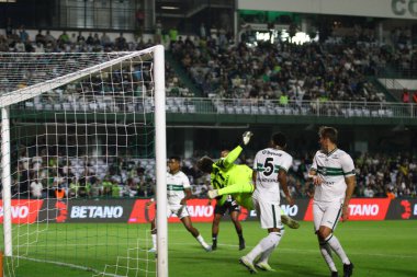 Brezilya Futbol Şampiyonası: Coritiba, Atletico MG 'ye karşı. 20 Mayıs 2023, Curitiba, Parana, Brezilya: Coritiba ve Atletico MG arasındaki futbol maçı, Estadio Couto Pereira' da düzenlenen 2023 Brezilya Futbol Şampiyonası 'nın 7. turu için geçerli. 