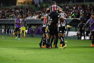 Brezilya Futbol Şampiyonası: Coritiba, Atletico MG 'ye karşı. 20 Mayıs 2023, Curitiba, Parana, Brezilya: Coritiba ve Atletico MG arasındaki futbol maçı, Estadio Couto Pereira' da düzenlenen 2023 Brezilya Futbol Şampiyonası 'nın 7. turu için geçerli. 
