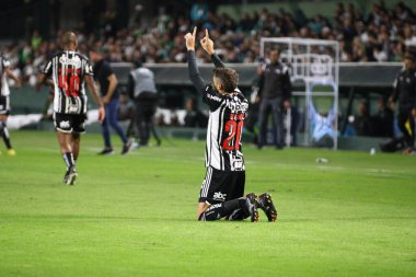 Brezilya Futbol Şampiyonası: Coritiba, Atletico MG 'ye karşı. 20 Mayıs 2023, Curitiba, Parana, Brezilya: Coritiba ve Atletico MG arasındaki futbol maçı, Estadio Couto Pereira' da düzenlenen 2023 Brezilya Futbol Şampiyonası 'nın 7. turu için geçerli. 