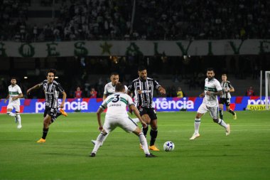 Brezilya Futbol Şampiyonası: Coritiba, Atletico MG 'ye karşı. 20 Mayıs 2023, Curitiba, Parana, Brezilya: Coritiba ve Atletico MG arasındaki futbol maçı, Estadio Couto Pereira' da düzenlenen 2023 Brezilya Futbol Şampiyonası 'nın 7. turu için geçerli. 