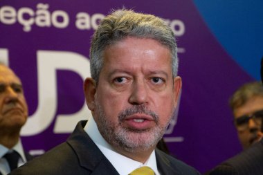 Güney & Güneydoğu Brezilya Valileri Vergi Reformu Önerisi sundular. 19 Mayıs 2023, Rio de Janeiro, Brezilya: Güney ve Güneydoğu valileri Vergi Reformu ile ilgili bir dizi öneriyi Milletvekilleri Meclisi Başkanı Arthur Lira 'ya sundular.