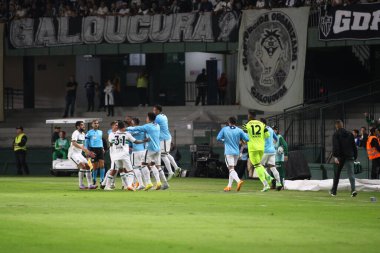 Brezilya Futbol Şampiyonası: Coritiba, Atletico MG 'ye karşı. 20 Mayıs 2023, Curitiba, Parana, Brezilya: Coritiba ve Atletico MG arasındaki futbol maçı, Estadio Couto Pereira' da düzenlenen 2023 Brezilya Futbol Şampiyonası 'nın 7. turu için geçerli. 