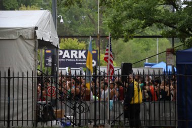 Brooklyn Yarı Maraton 13.1 Mil Yarışı. 20 Mayıs 2023, Brooklyn, New York, ABD: Amerika Birleşik Devletleri 'ndeki 13.1 millik Kings İlçesi' ndeki en büyük yarı maratondur.