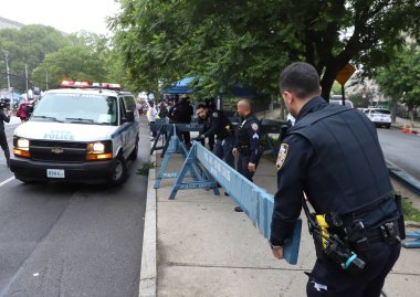 Brooklyn Yarı Maraton 13.1 Mil Yarışı. 20 Mayıs 2023, Brooklyn, New York, ABD: Amerika Birleşik Devletleri 'ndeki 13.1 millik Kings İlçesi' ndeki en büyük yarı maratondur.