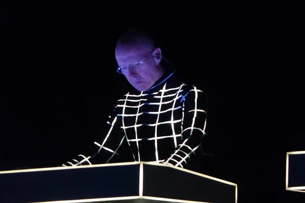 Немецкий Kraftwerk Выступал Music Fest Сан Паулу Мая 2023 Года — стоковое фото