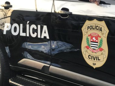 Sao Paulo 'da Polis Takibi ve Ölüm. 23 Mayıs 2023, Sao Paulo, Brezilya: Sivil Polis, Sao Caetano 'da Av do Estado' da Haydutlarla çatışmaya girdi..