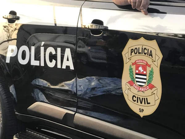 Policejní Stíhání Smrt Sao Paulu Května 2023 Sao Paulo Brazílie — Stock fotografie