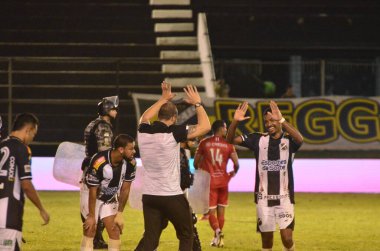 B serisi için Brasileirao maçı ABC ve Tombense arasında. 23 Mayıs 2023. Natal, Rio Grande do Norte, Brezilya: 2023 Brezilya Şampiyonası Serie B 'nin sekizinci turunda ABC ile Tombense arasındaki maç