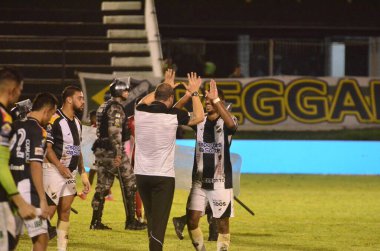 B serisi için Brasileirao maçı ABC ve Tombense arasında. 23 Mayıs 2023. Natal, Rio Grande do Norte, Brezilya: 2023 Brezilya Şampiyonası Serie B 'nin sekizinci turunda ABC ile Tombense arasındaki maç