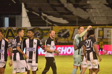 B serisi için Brasileirao maçı ABC ve Tombense arasında. 23 Mayıs 2023. Natal, Rio Grande do Norte, Brezilya: 2023 Brezilya Şampiyonası Serie B 'nin sekizinci turunda ABC ile Tombense arasındaki maç