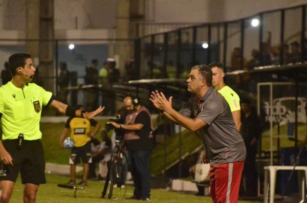 在Abc对Tombense的B系列比赛中 巴西队的比赛 2023年5月23日Natal Rio Grande Norte Abc对Tombense的比赛 在2023年巴西锦标赛第八轮乙线比赛中有效 — 图库照片