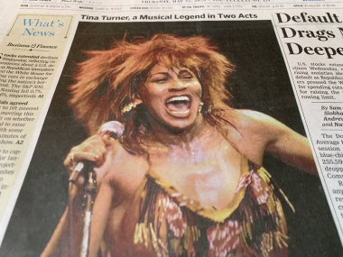 Tina Turner's Death Shocks the world . May 25, 2023, New York, USA: American famous singer, Tina Turner died aged 84, died of natural causes according to her representative even though she had suffered from cancer, stroke and kidney failure 