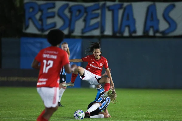 Brazilské Ženské Fotbalové Mistrovství Gremio Internacional Května 2023 Porto Alegre — Stock fotografie