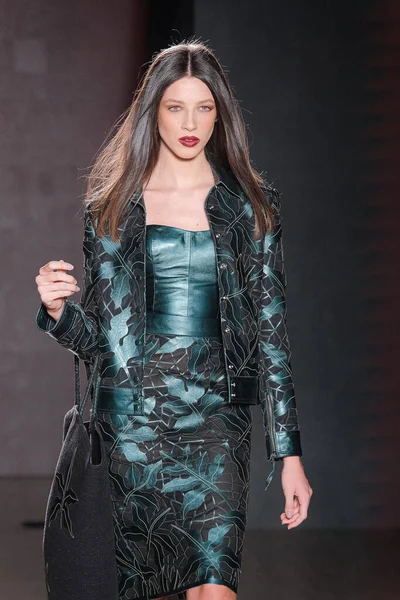 Patricia Viera Sfilata Moda San Paolo Fashion Week N55 Maggio — Foto Stock