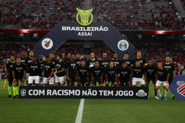 Mistrzostwa Brazylii Piłce Nożnej Athletico Gremio Maja 2023 Curitiba Parana — Zdjęcie stockowe