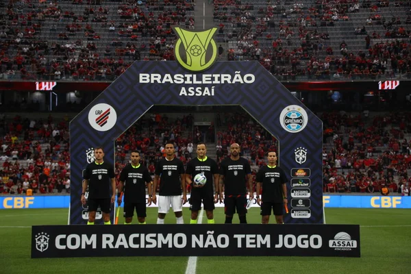 Mistrzostwa Brazylii Piłce Nożnej Athletico Gremio Maja 2023 Curitiba Parana — Zdjęcie stockowe