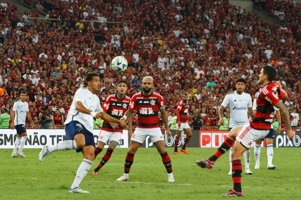 Brazilské Fotbalové Mistrovství Flamengo Cruzeiro Května 2023 Rio Janeiro Brazílie — Stock fotografie