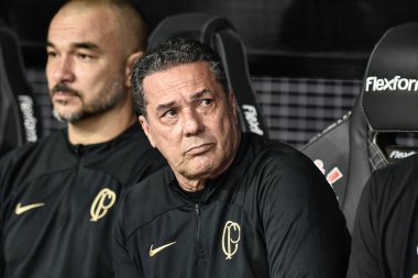 Brezilya Futbol Şampiyonası: Korintliler Fluminense 'e karşı. 28 Mayıs 2023. Sao Paulo, Brezilya: 2023 Brezilya Futbol Şampiyonası 'nın sekizinci turunda Corinthians ile Fluminense arasında oynanan futbol maçı, Neo Quimica Arena' da yapıldı.