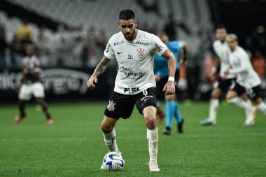 Brezilya Futbol Şampiyonası: Korintliler Fluminense 'e karşı. 28 Mayıs 2023. Sao Paulo, Brezilya: 2023 Brezilya Futbol Şampiyonası 'nın sekizinci turunda Corinthians ile Fluminense arasında oynanan futbol maçı, Neo Quimica Arena' da yapıldı.