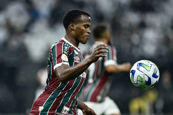 Brezilya Futbol Şampiyonası Korintliler Fluminense Karşı Mayıs 2023 Sao Paulo — Stok fotoğraf