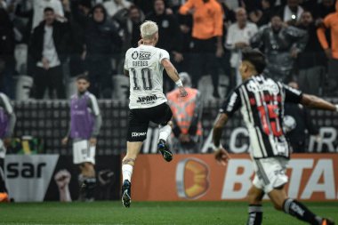 Copa do Brasil - Corinthians vs Atletico MG. 31 Mayıs 2023, Sao Paulo, Brezilya: Corinthians ve Atletico-MG arasındaki futbol maçı, Itaquera 'daki Neo Quimica Arena' da düzenlenen Copa do Brasil 2023 (Brezilya Kupası) ikinci turu için geçerlidir.